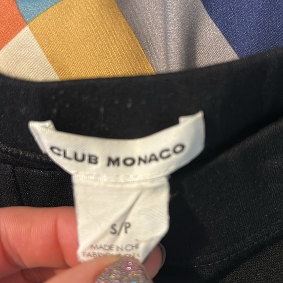 Club Monaco Black Leggings With Stir-up S - Picture 6 of 7